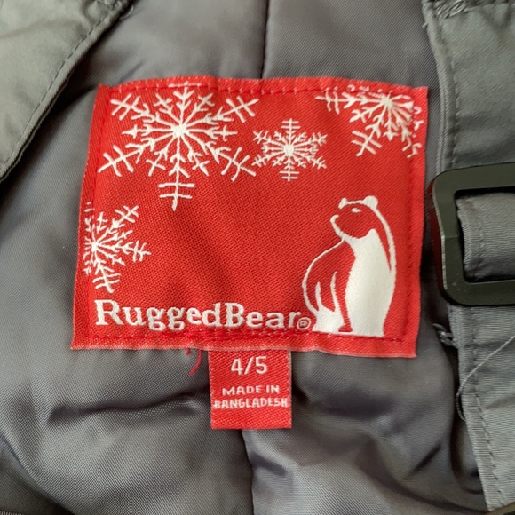 Kids Gray Snowpants Size 4/5 - Picture 3 of 8